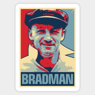 Bradman Sticker